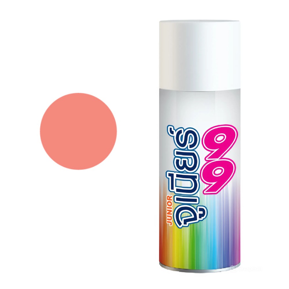 สีสเปรย์ Nippon Paint Junior 99 J903 สีชมพูสดใส