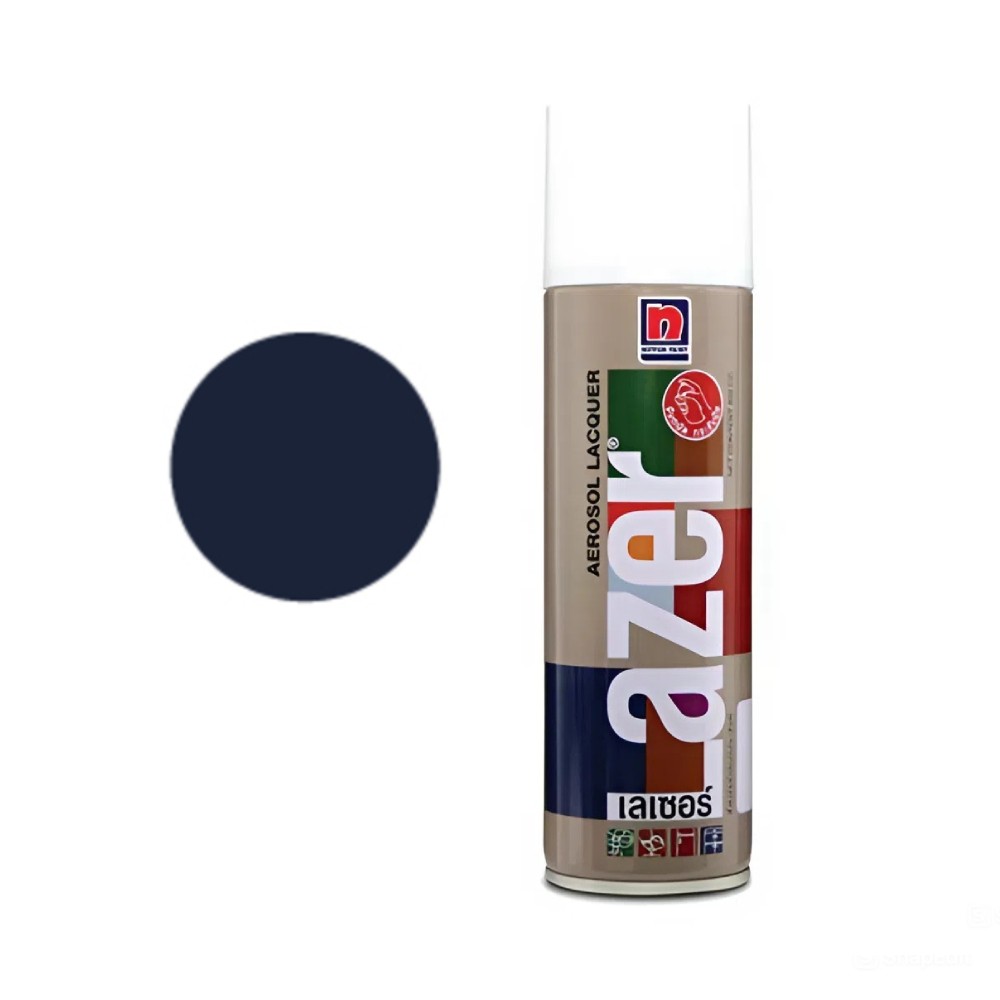 สีสเปรย์ Nippon Paint Lazer L216 สีน้ำเงินเข้ม