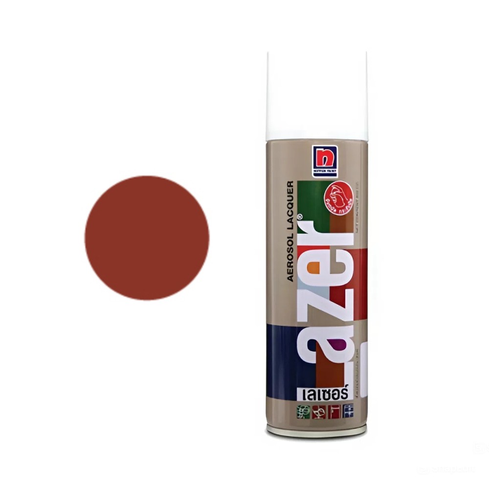 สีสเปรย์ Nippon Paint Lazer L301 สีแดง