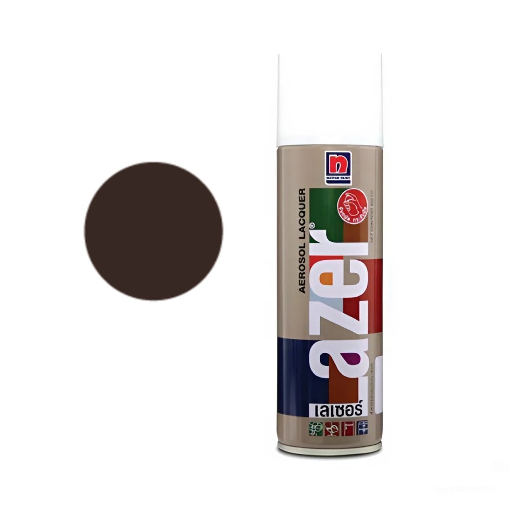 สีสเปรย์ Nippon Paint Lazer L265 สีน้ำตาลโกโก้