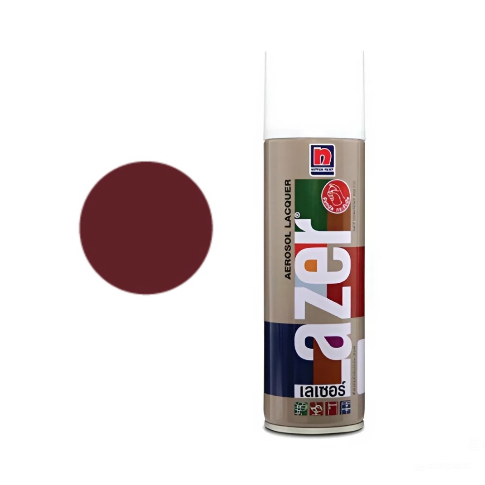 สีสเปรย์ Nippon Paint Lazer L239 สีแดงเลือดหมู