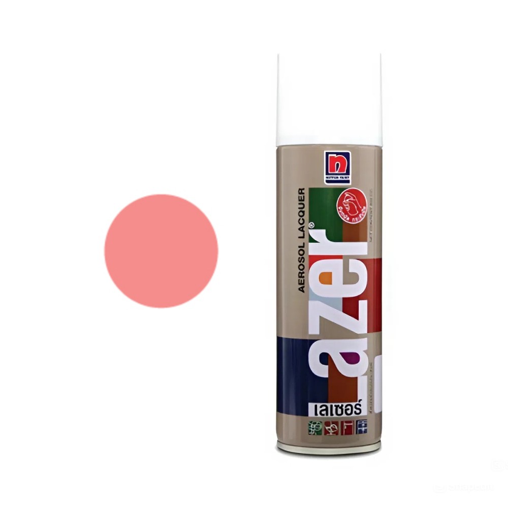 สีสเปรย์ Nippon Paint Lazer L229 สีชมพู