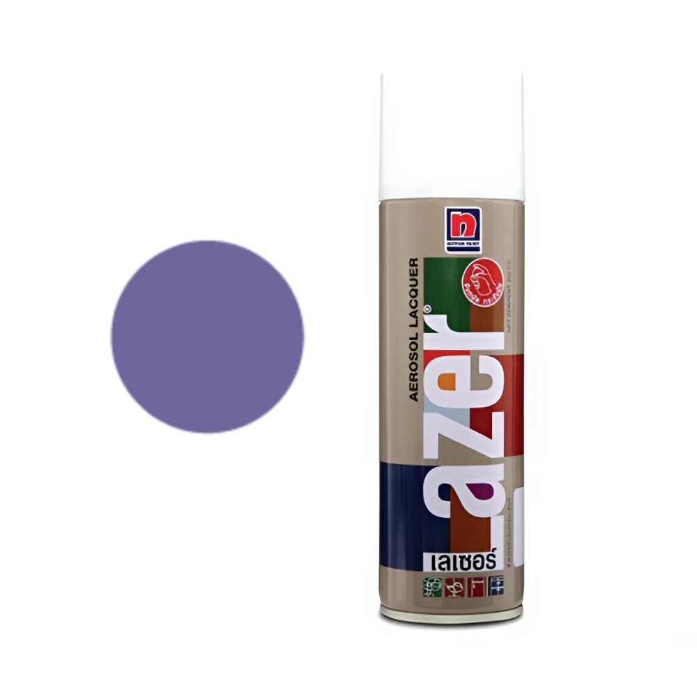 สีสเปรย์ Nippon Paint Lazer L240 สีม่วง