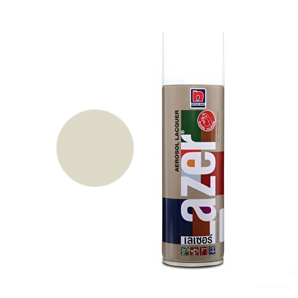 สีสเปรย์ Nippon Paint Lazer L308 สีเทาแกมแดง