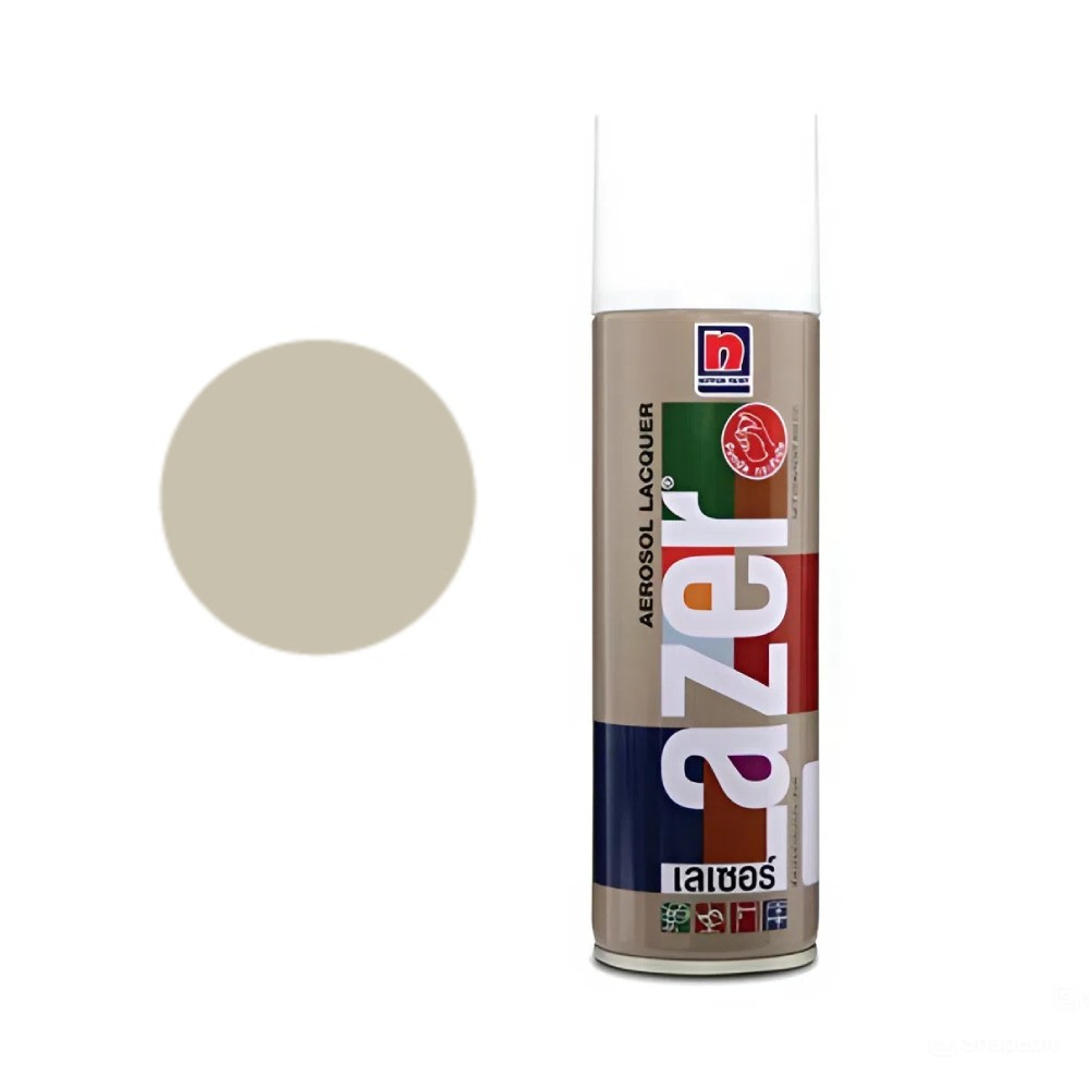 สีสเปรย์ Nippon Paint Lazer L305 สีน้ำตาลเทา