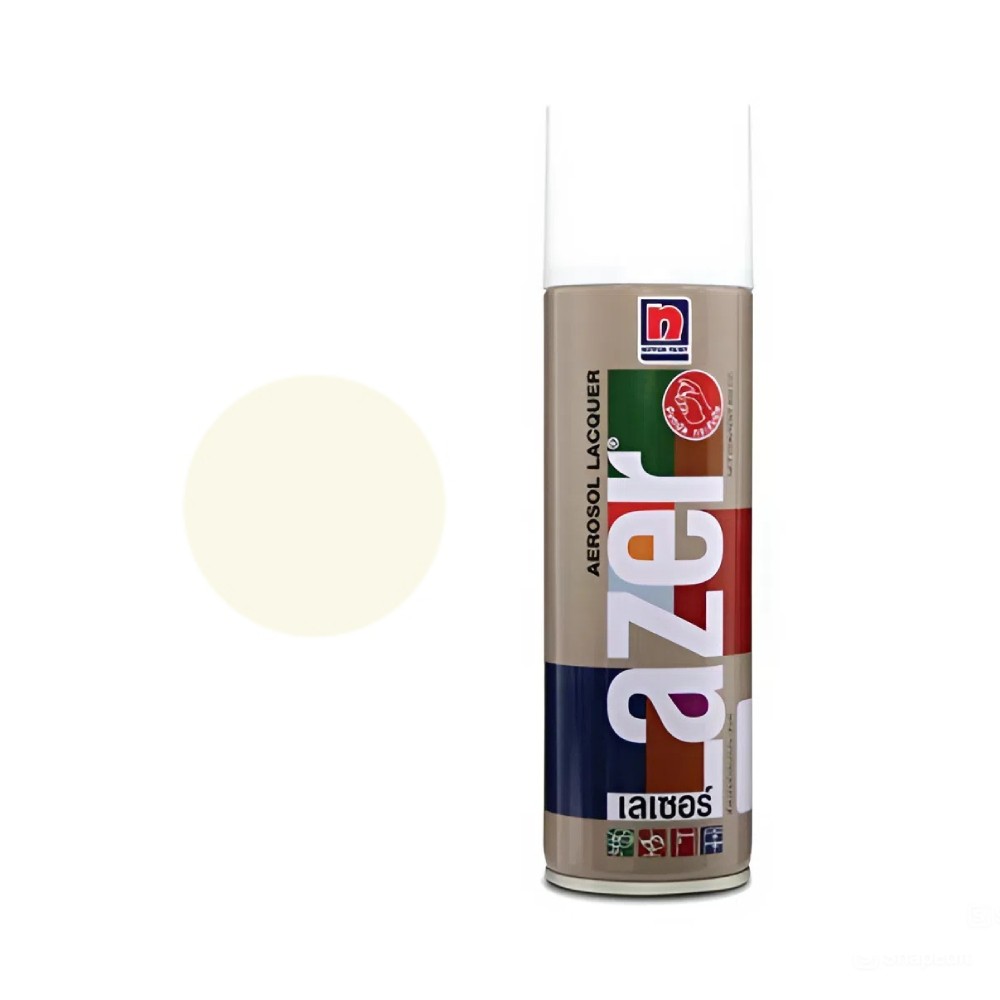 สีสเปรย์ Nippon Paint Lazer L307 สีน้ำตาลอ่อน