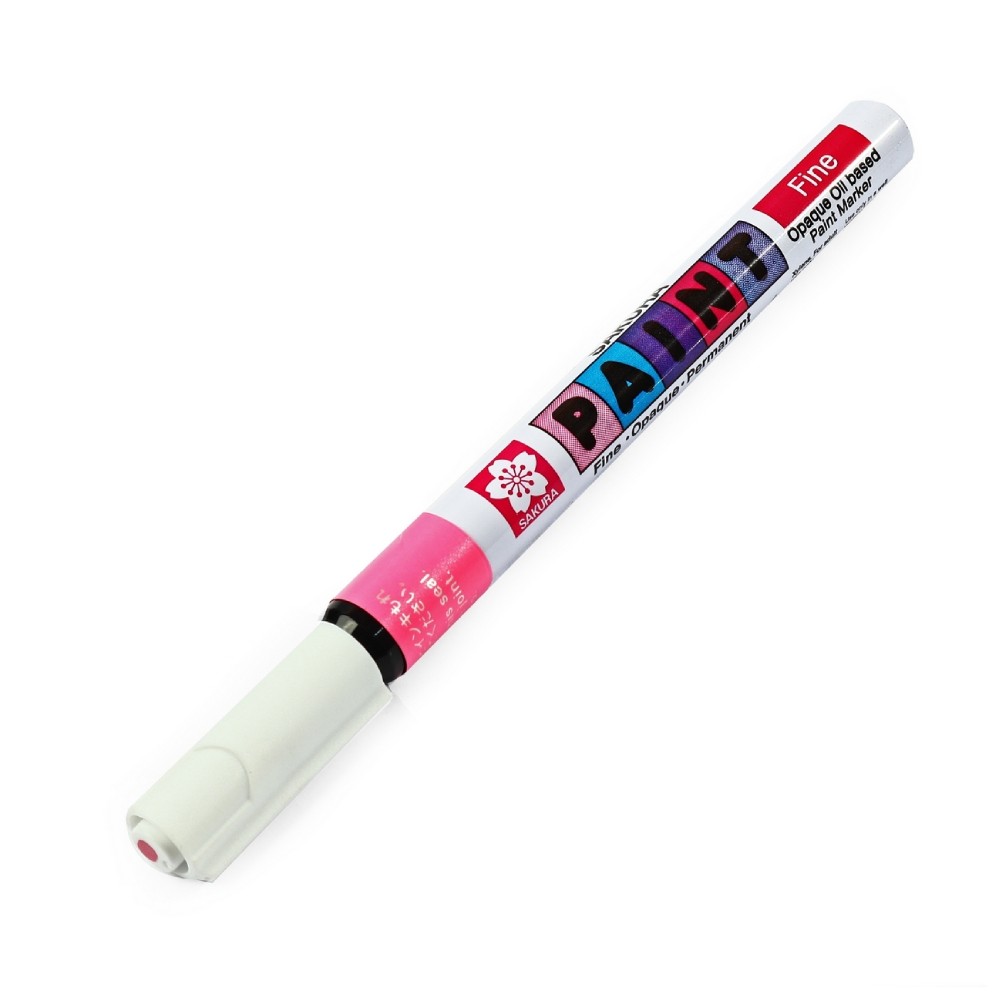 ปากกาเพ้นท์ SAKURA XPMK 320 ขนาด 1 mm  สีชมพู