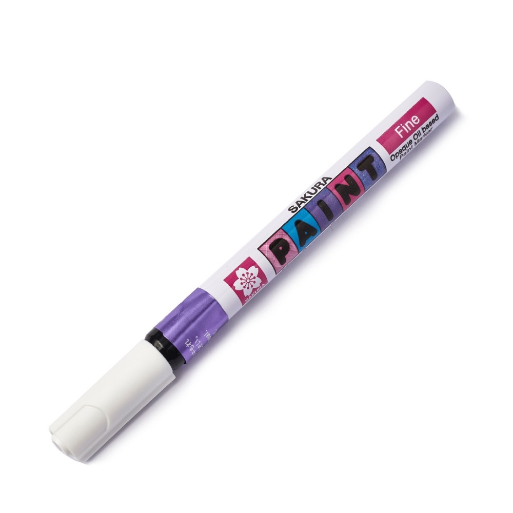 ปากกาเพ้นท์ SAKURA XPMK 24 ขนาด 1 mm  สีม่วง