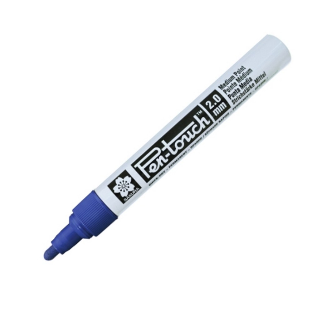ปากกาเพ้นท์ SAKURA XPFKA 36 ขนาด 2 mm  สีน้ำเงิน