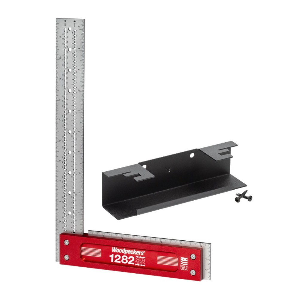 ฉากสแตนเลส Woodpeckers SSSQ 300 24 Stainless Square ขนาด 300 มม 