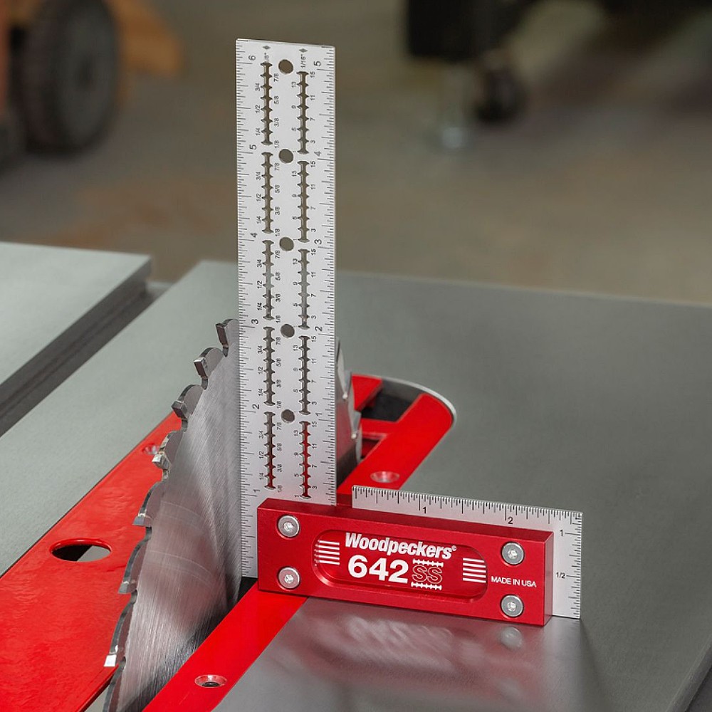 ฉากสแตนเลส Woodpeckers SSSQ 150 24 Stainless Square ขนาด 150 มม 