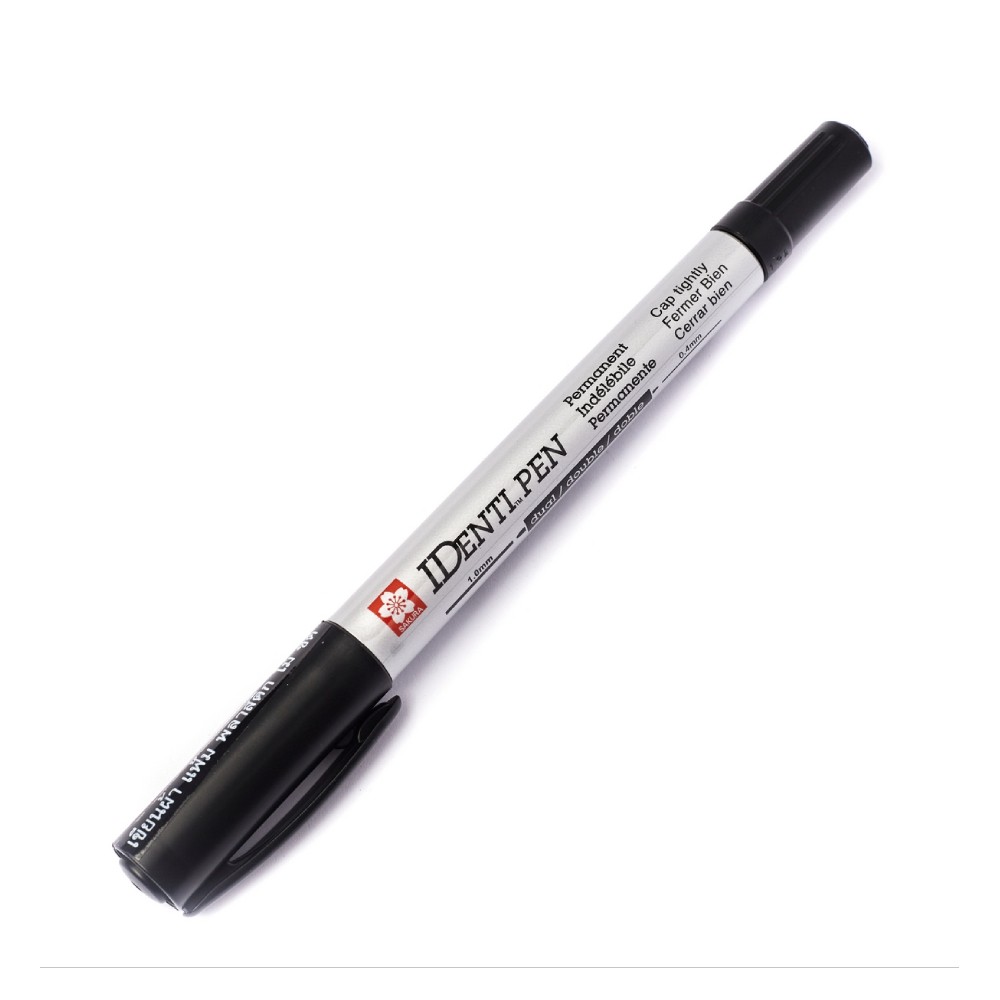 ปากกาไอเด็นติเพ็น SAKURA XYKT 44101 แบบ 2 หัว สีดำ