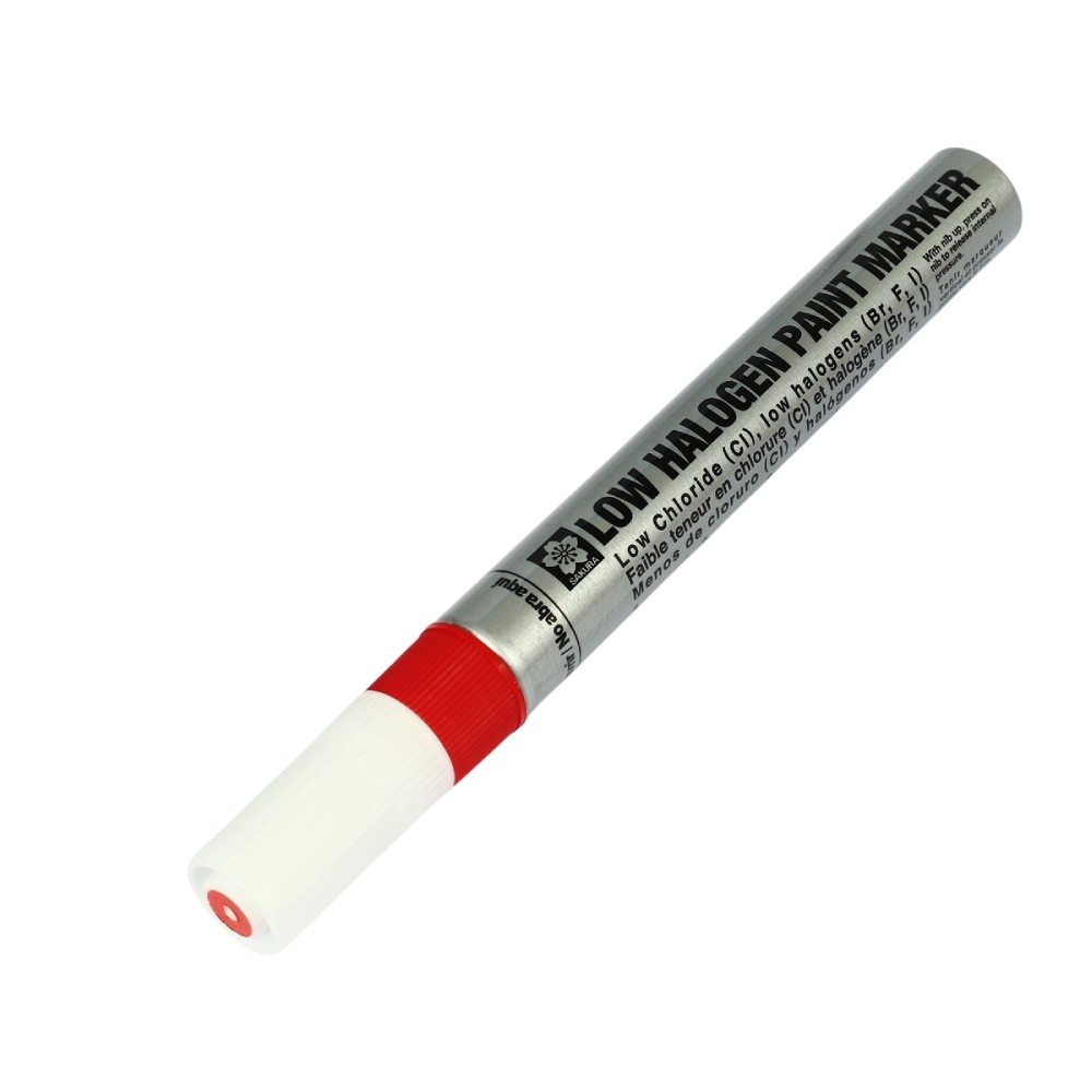 ปากกาเพ้นท์ มาร์คเกอร์ SAKURA XPMKB LH 19 ขนาด 2 mm  สีแดง