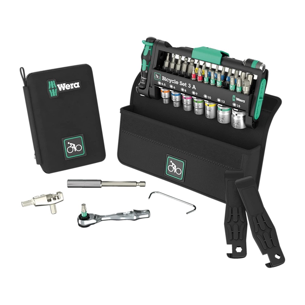ชุดเครื่องมือช่าง Wera Bicycle Set 3 A ซ่อมจักรยาน  40 ชิ้น  05004188001