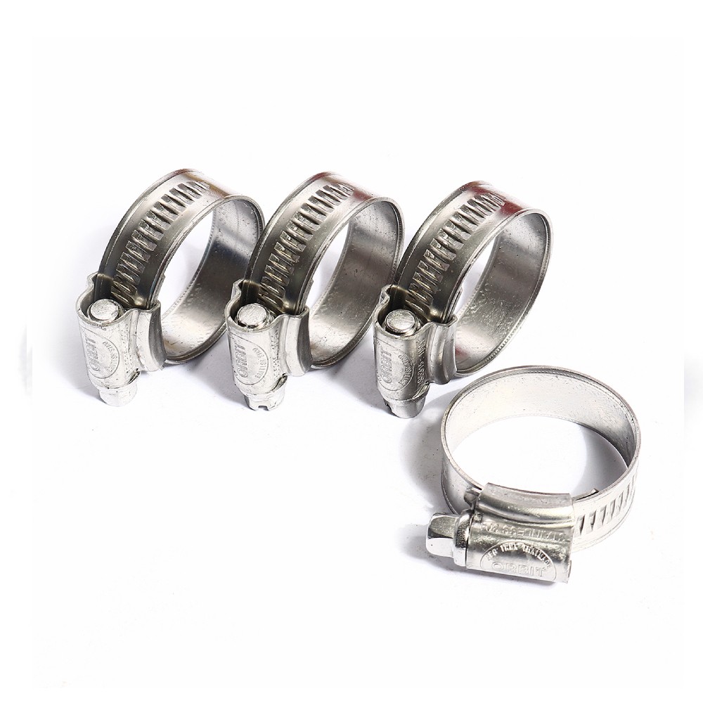 เข็มขัดรัดท่อ สแตนเลส ORBIT OBW4 O ขนาด 16 22 mm   25 ชิ้น กล่อง 