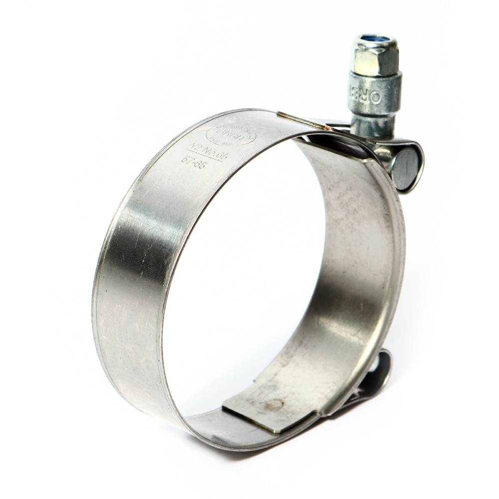 เข็มขัดรัดท่อ ORBIT OBTB 65 T BOLT ขนาด 57 65 mm   10 ชิ้น กล่อง 