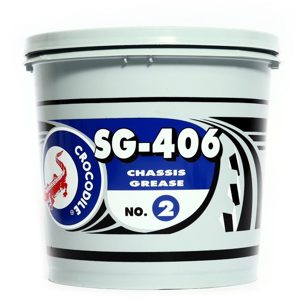 จาระบี CROCODILE SG 406 เบอร์ 2 ขนาด 2 KG สีเขียว