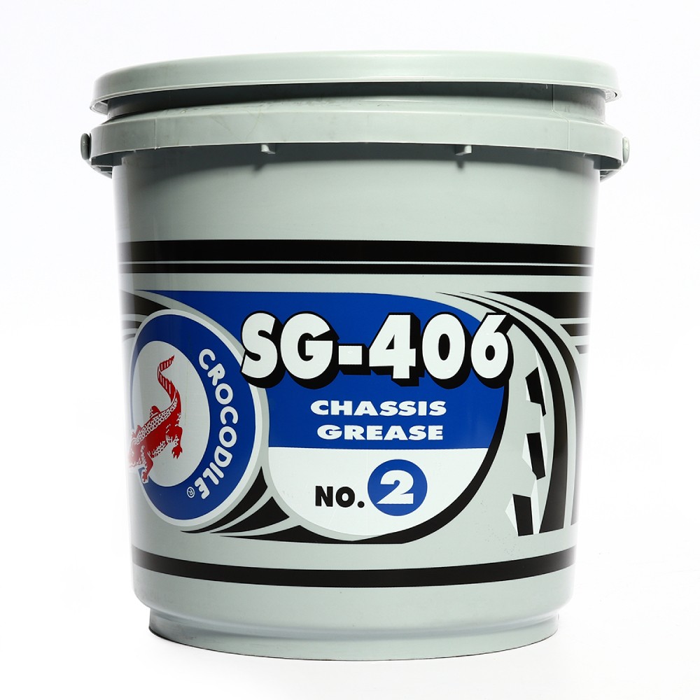 จาระบี CROCODILE SG 406 เบอร์ 2 ขนาด 5 KG สีเขียว