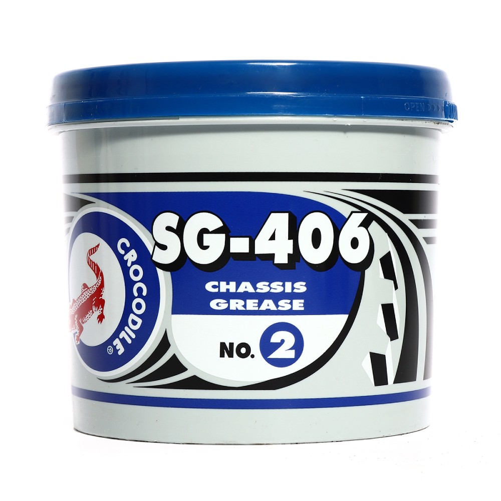 จาระบี CROCODILE SG 406 เบอร์ 2 ขนาด 1 KG สีเขียว