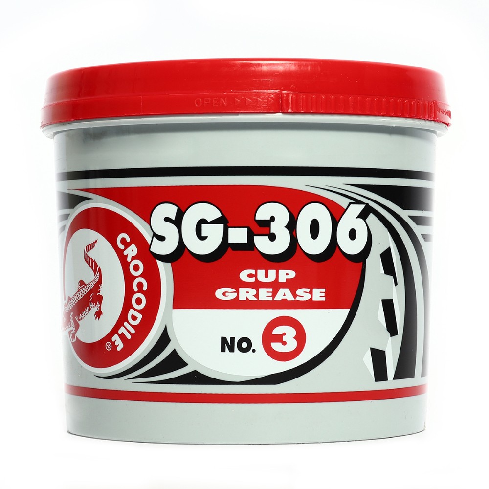จาระบี CROCODILE SG 306 เบอร์ 3 ขนาด 1 KG สีแดง
