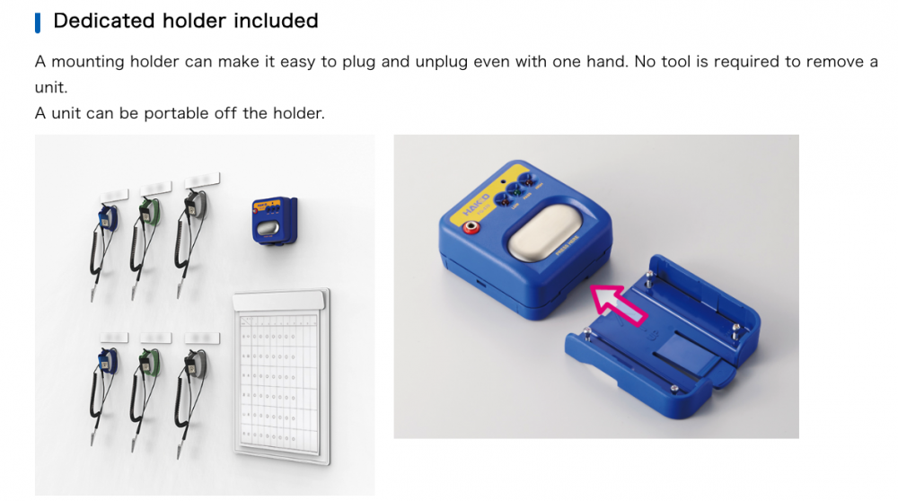 เครื่องทดสอบสายรัดข้อมือ วัดไฟฟ้าสถิต HAKKO FG470 09 System Tester
