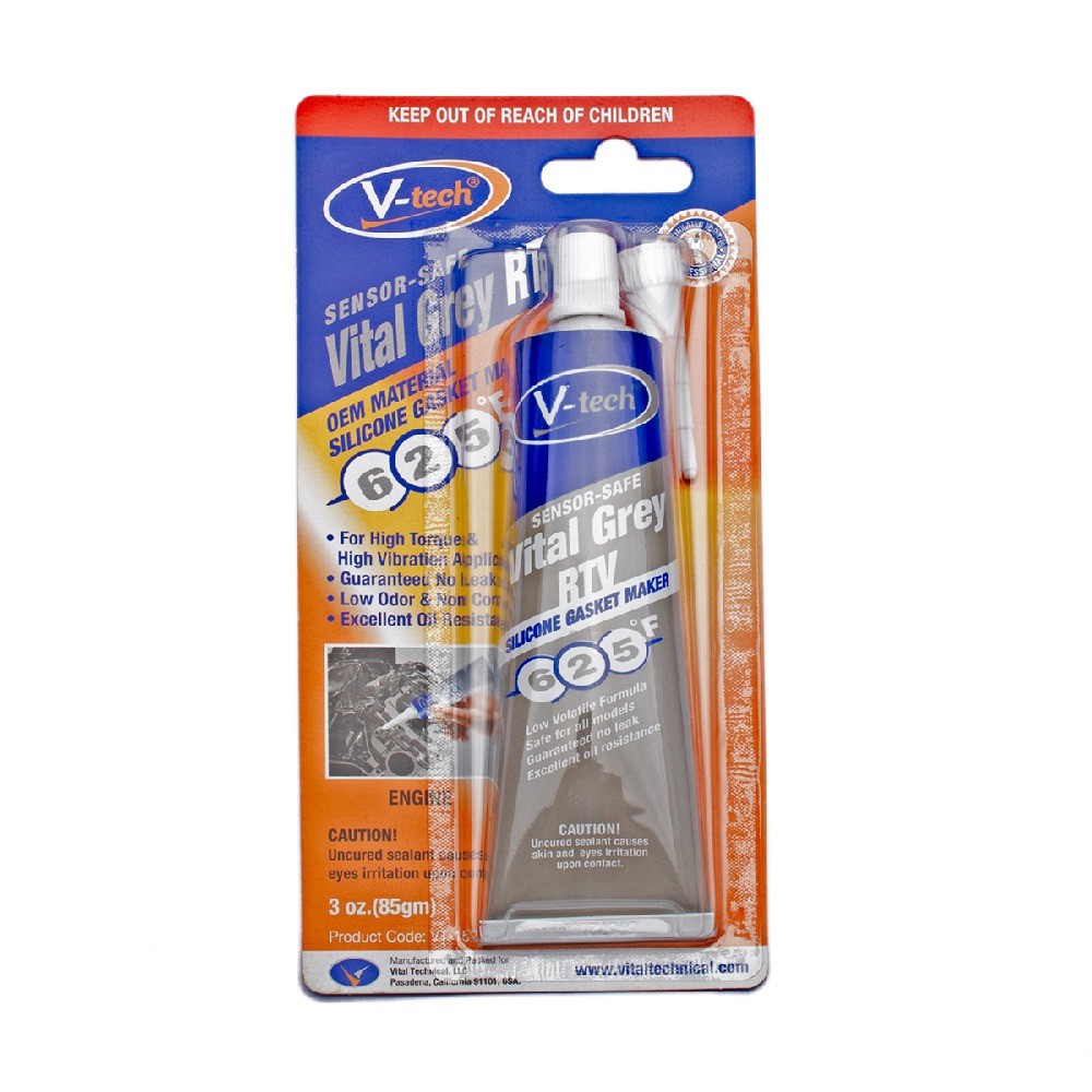 ซิลิโคนทาปะเก็น V TECH V052 VC152 สีเทา