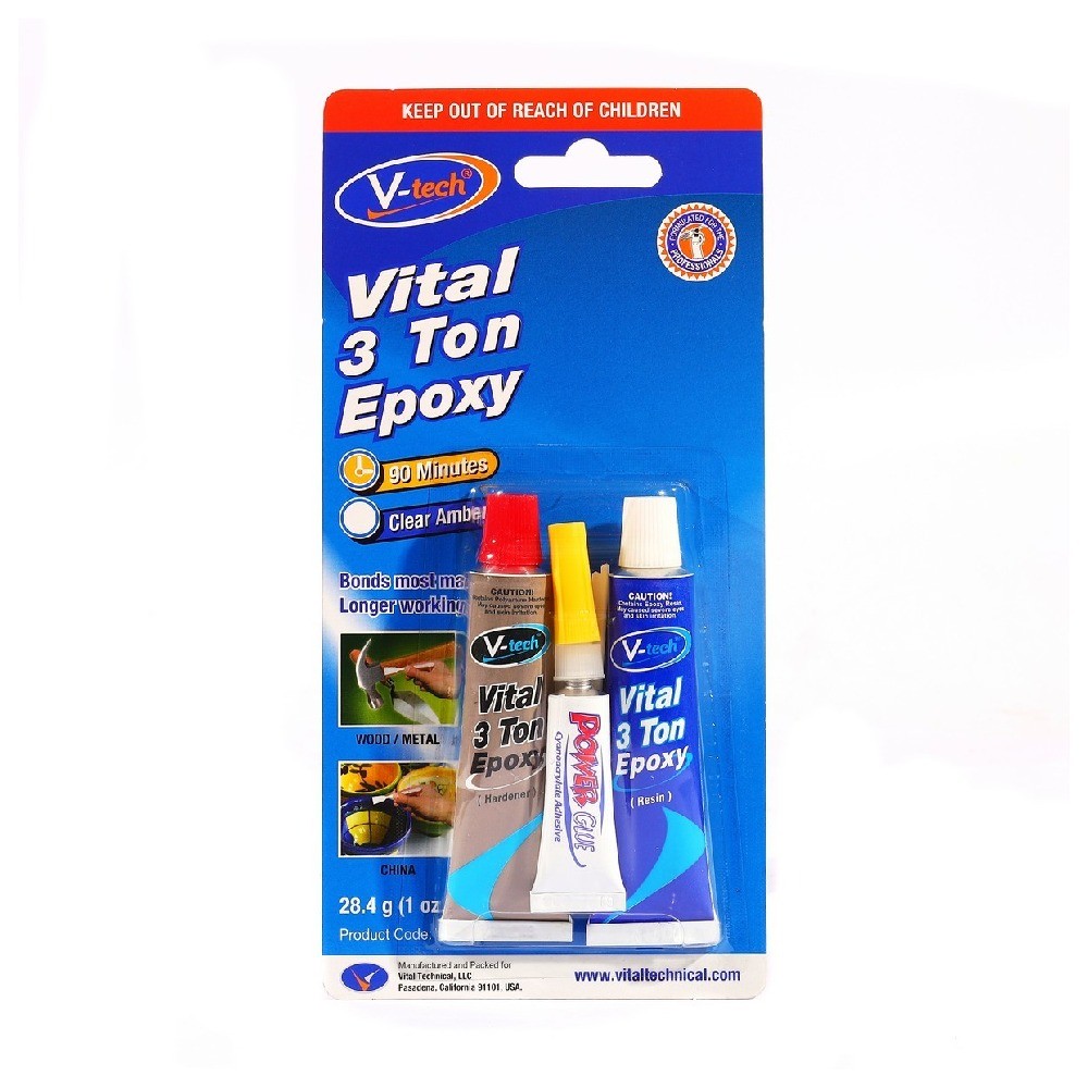 กาวอีพอกซ์ซี่ V TECH V052 VT143B สีใส