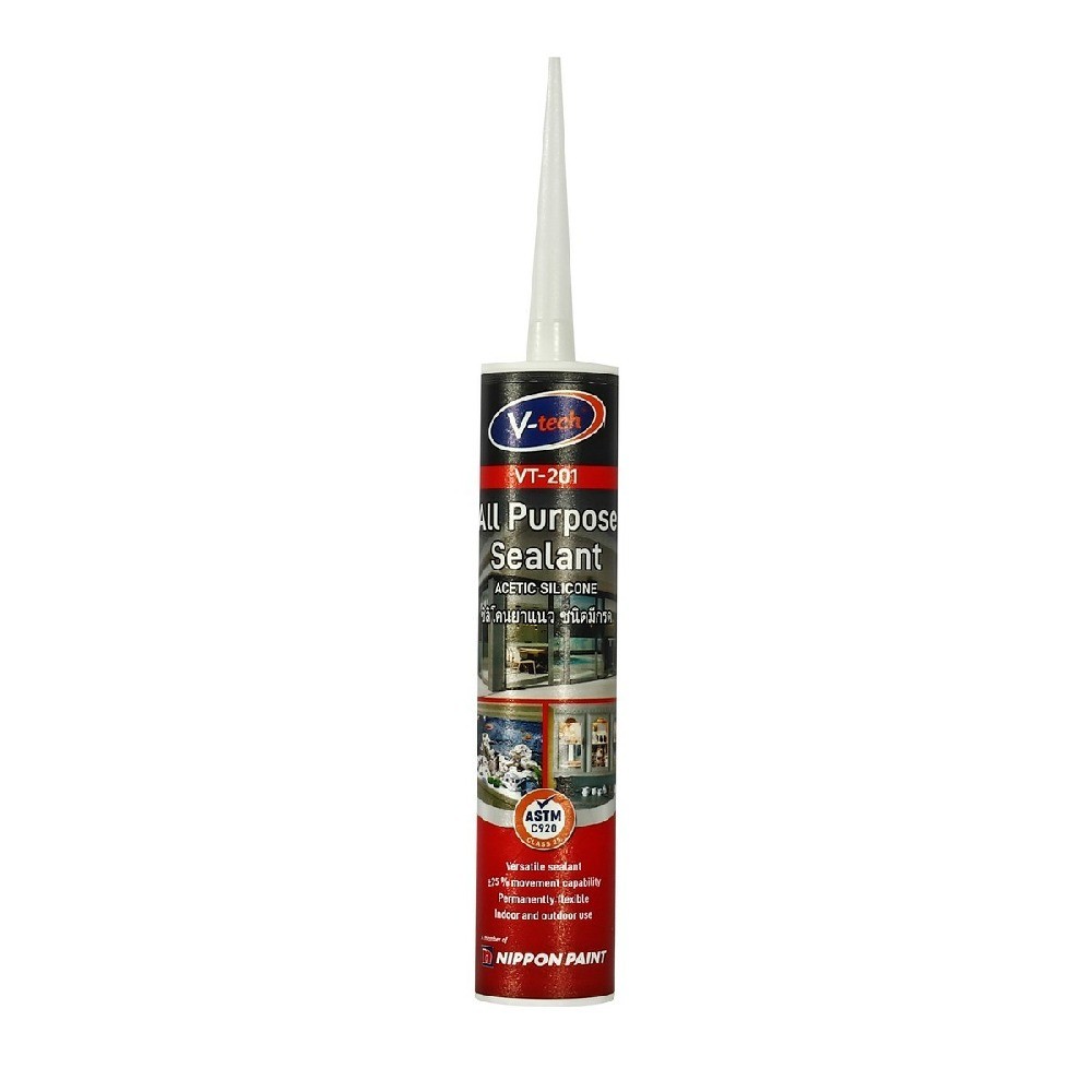 ซิลิโคนแบบแห้งเร็ว V TECH V052 VT201C สีใส