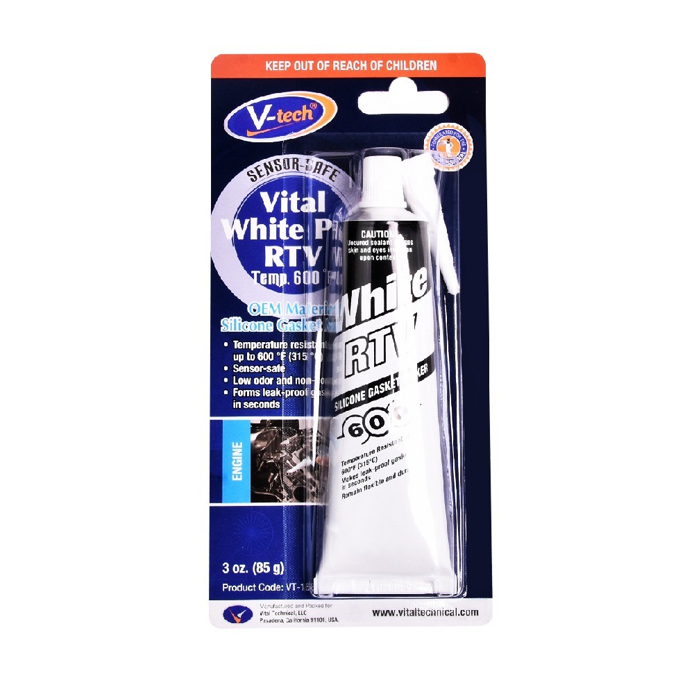 ซิลิโคนทาปะเก็น V TECH V052 VT168P สีขาว