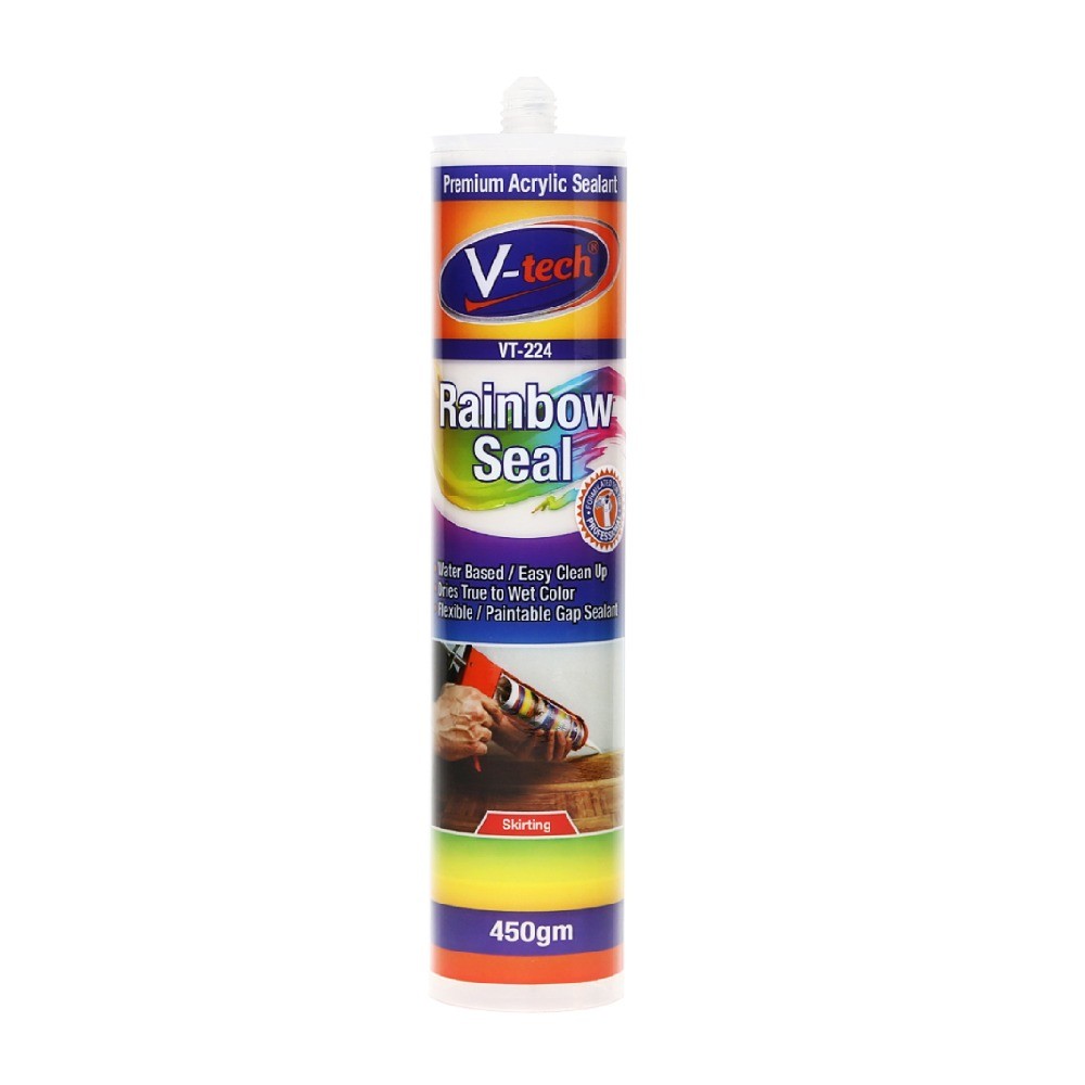 อะคิลิคยาแนวยืดหยุ่นสูง V TECH V052 VT224G สีเทา