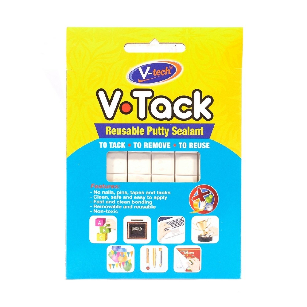 กาวดินน้ำมัน V TECH V052 VT921 V TACK แบบ REUSABLE