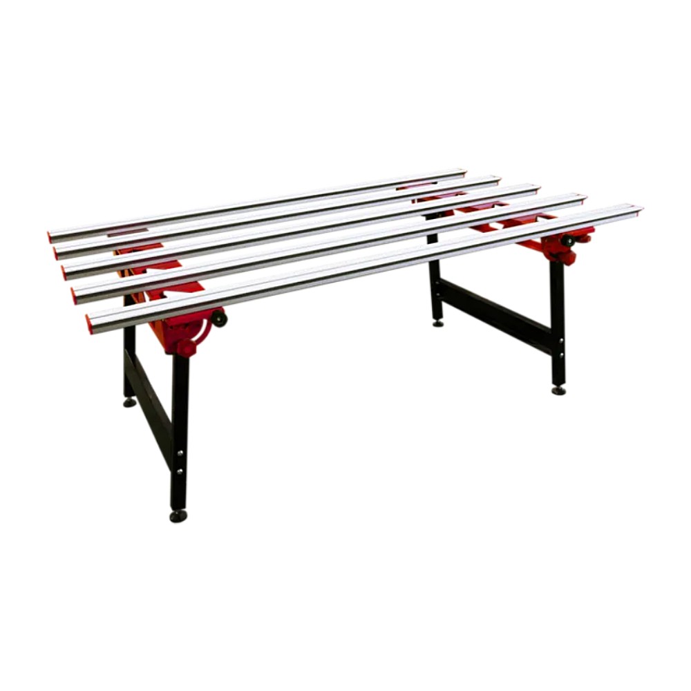 โต๊ะวางกระเบื้อง RUBI 18935 SLAB TABLE โครงอลูมิเนียม รับน้ำหนักสูงสุด 250 กิโลกรัม