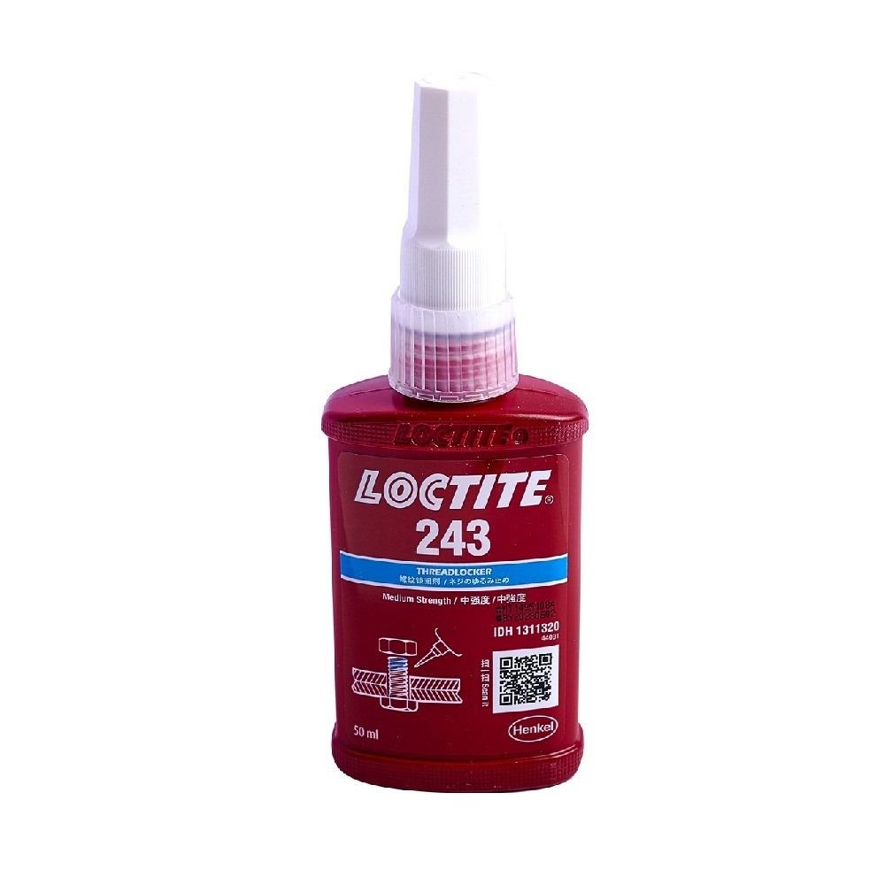 น้ำยาล็อคเกลียว 243 แรงยึดปานกลาง LOCTITE 121 0243 ขนาด 50 ml 