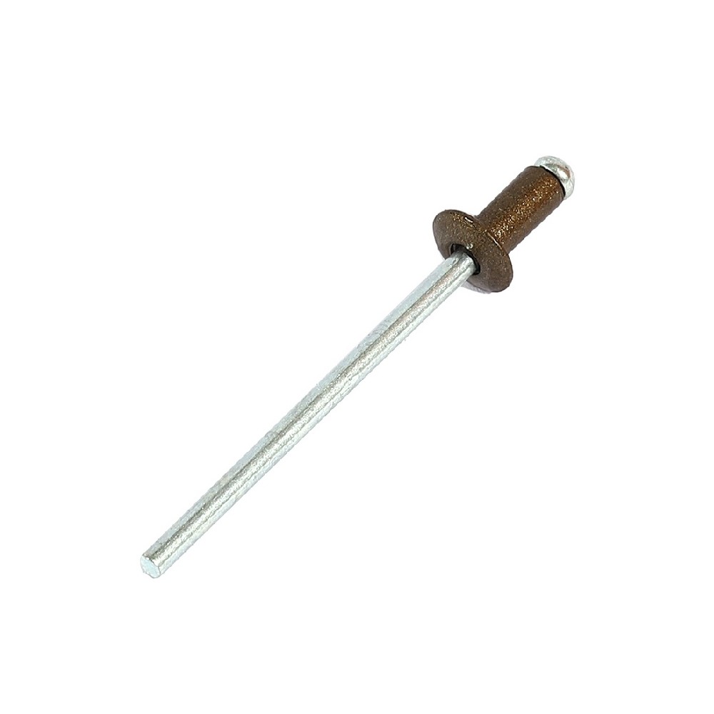 รีเวท 3DI เบอร์ 4 6 ขนาด 3 2 x 13 mm  สีชา  1 000 ตัว กล่อง 