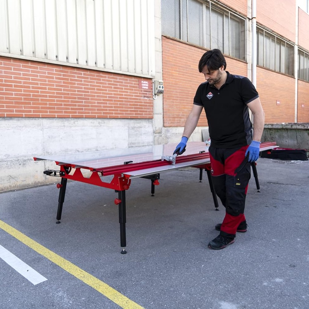 โต๊ะงานกระเบื้อง รุ่นพรีเมี่ยม RUBI 18984 SLAB TABLE VERSA TILE รองรับกระเบื้องขนาดใหญ่