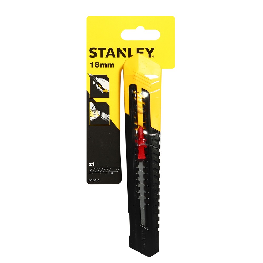 มีดคัตเตอร์ STANLEY 0 10 151 รุ่น QUICK POINT ขนาด 6 3 8 นิ้ว