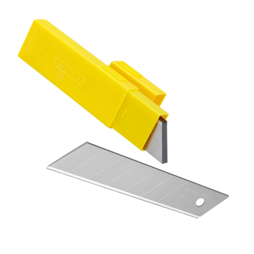 ใบมีดคัตเตอร์ STANLEY 0 11 325 ขนาด 25 มม   10ชิ้น แพ็ค 
