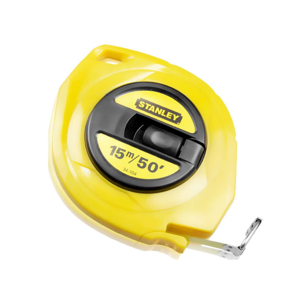 เทปวัดสายเหล็ก STANLEY 34 104N 20 159 ความยาว 15 เมตร  50 ฟุต 