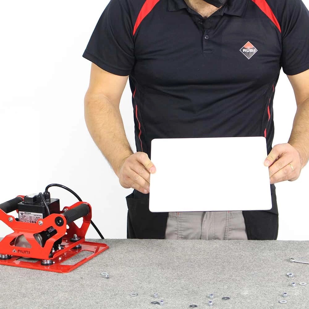 เครื่องสั่นกระเบื้องไฟฟ้า RUBI Electric Tamping System 220V ความเร็วรอบ 2940 Rpm  18948 