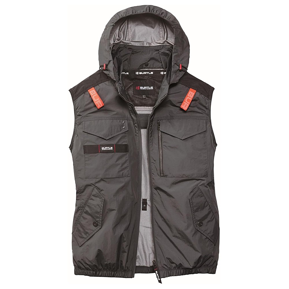 เสื้อพัดลมไร้สาย BURTLE AIRCRAFT AC1154K SIZE M Storm gray  ตัวเปล่า 