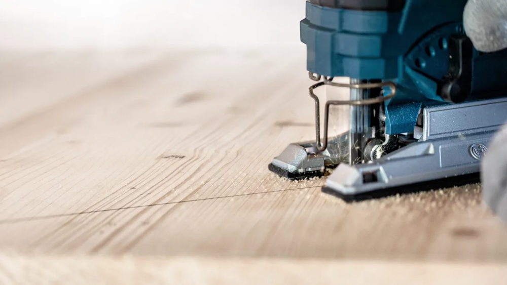 ชุดใบเลื่อยจิ๊กซอว์ BOSCH EXPERT Wood 2 side clean T308B ความยาว 117 มม   5 ชิ้น  สำหรับตัดไม้