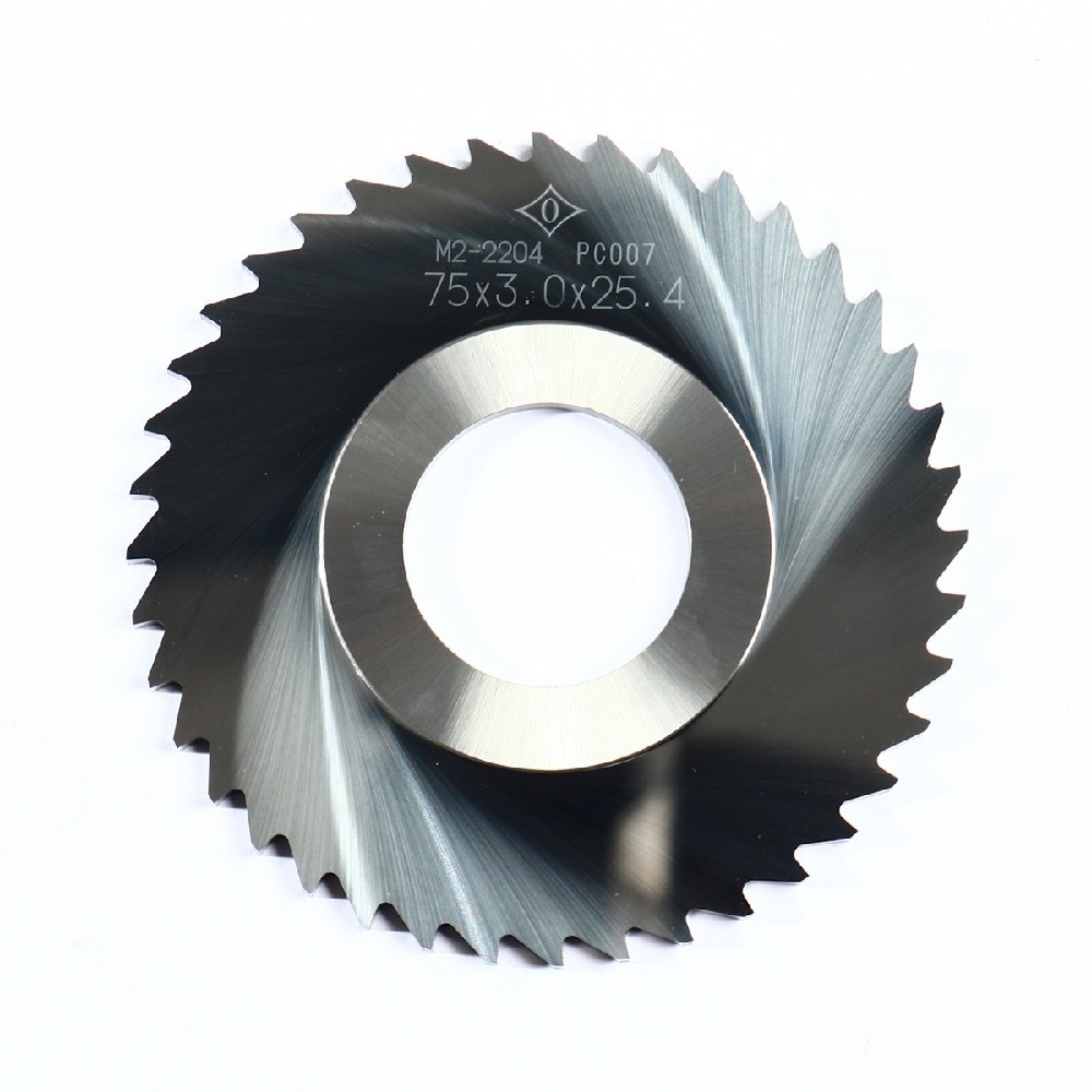 ใบเลื่อยตัดร่องโลหะ SMS METAL SLITTING SAWS OKAZAKI รุ่น SMS075X030 ขนาด 75 × 3 0 mm 