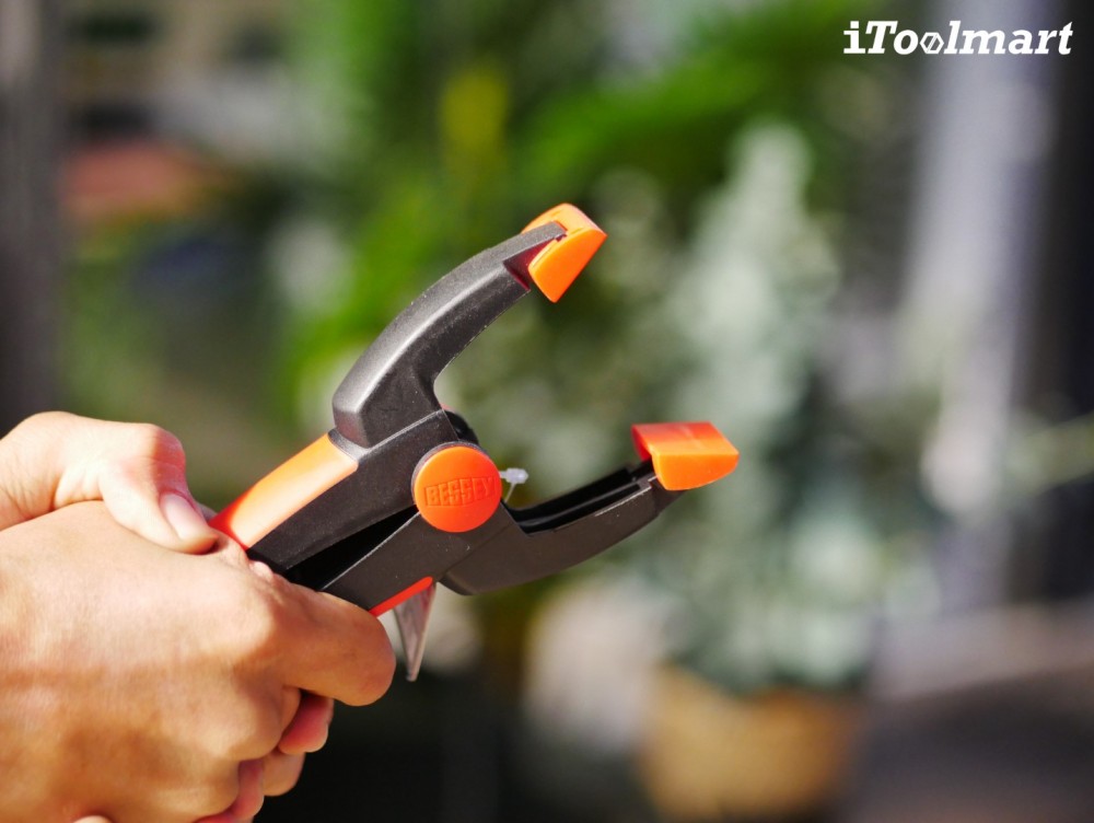 แคลมป์จับชิ้นงาน BESSEY DIY SPRING CLAMP อ้ากว้าง 55 mm.