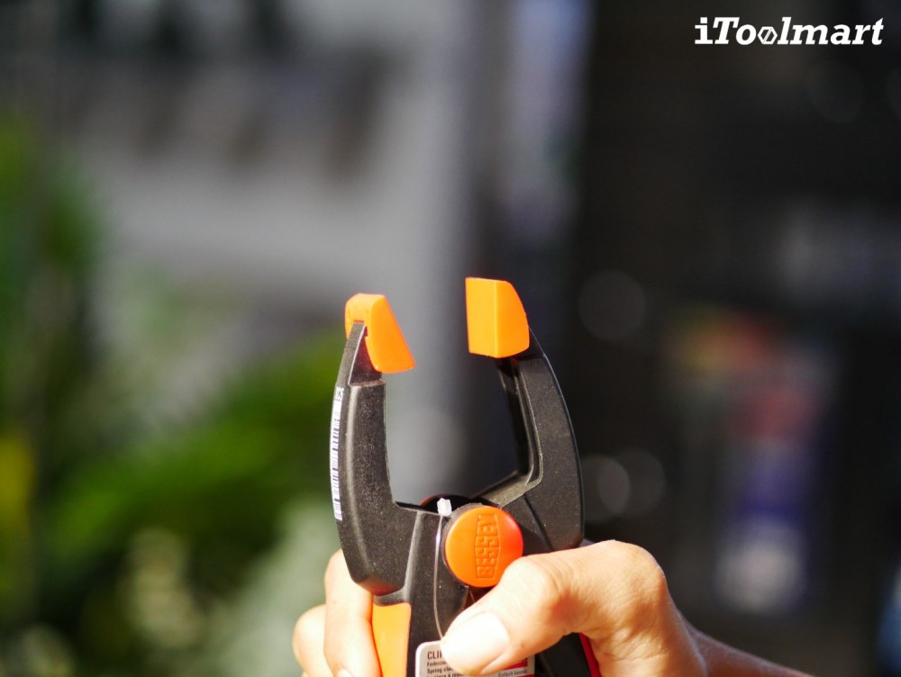 แคลมป์จับชิ้นงาน BESSEY DIY SPRING CLAMP อ้ากว้าง 55 mm.