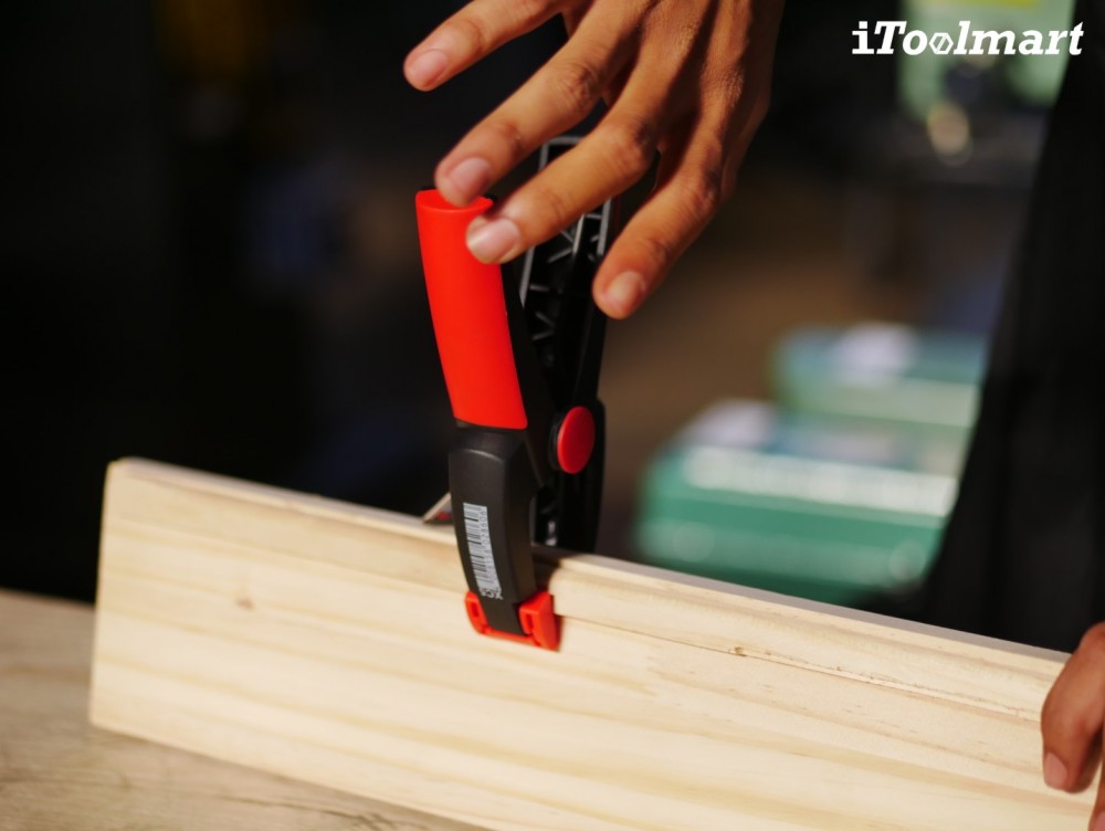 แคลมป์จับชิ้นงาน BESSEY DIY SPRING CLAMP อ้ากว้าง 55 mm.