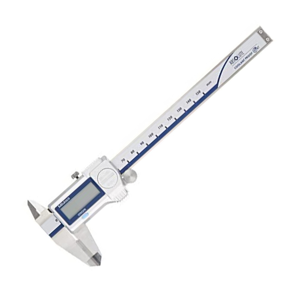 เวอร์เนียดิจิตอล MITUTOYO 500-721-20 กันน้ำและฝุ่น ขนาด 150 mm. ระยะวัด 0 - 150 mm.