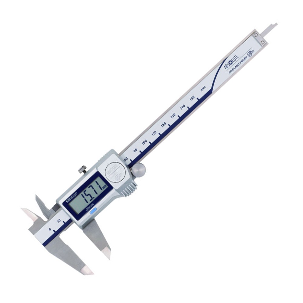 เวอร์เนียดิจิตอล MITUTOYO 500-723-20 กันน้ำและฝุ่น ขนาด 150 mm. ระยะวัด 0 - 150 mm.