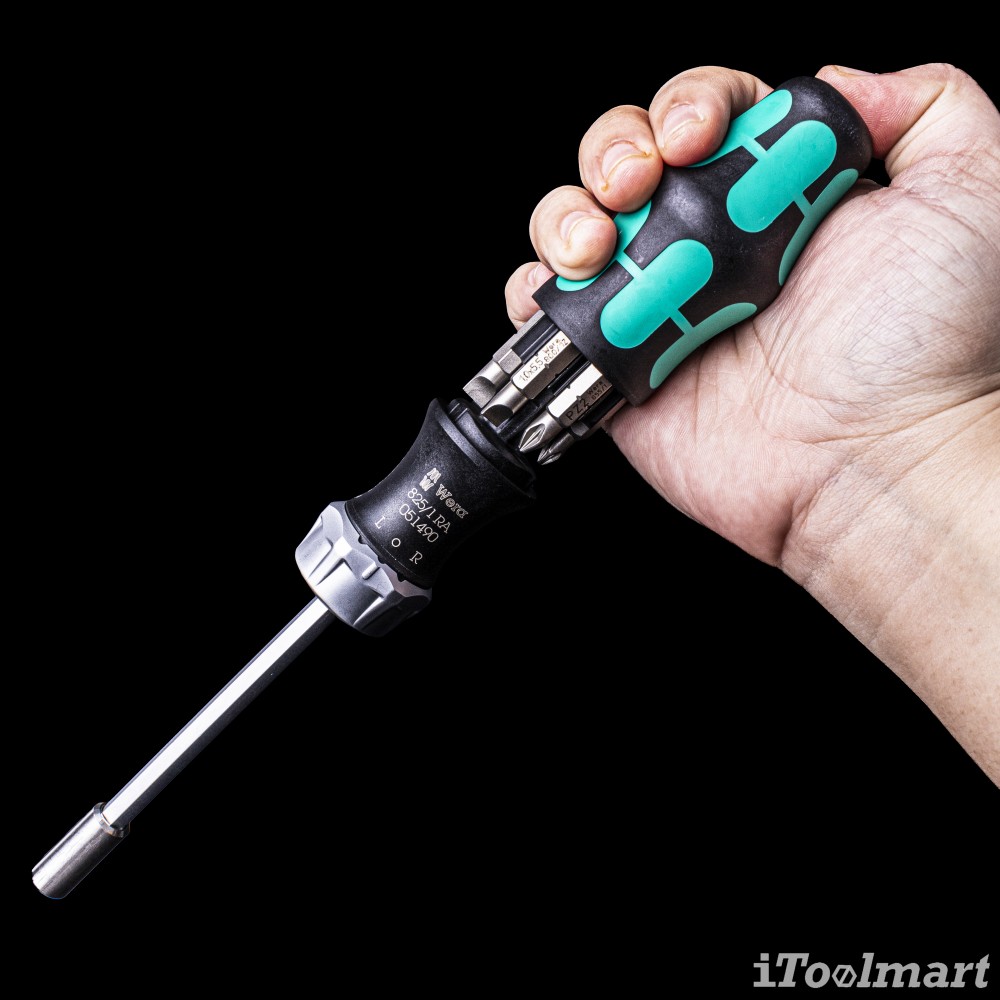 ไขควงก๊อกแก๊ก Wera Kraftform Kompakt 27 RA 1 SB 05073660001 ชุด 6 ชิ้น