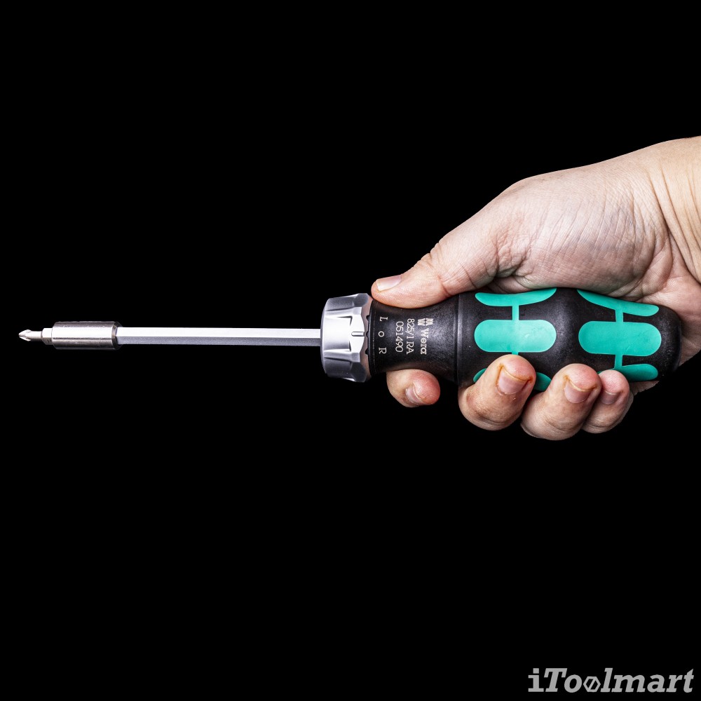 ไขควงก๊อกแก๊ก Wera Kraftform Kompakt 27 RA 1 SB 05073660001 ชุด 6 ชิ้น