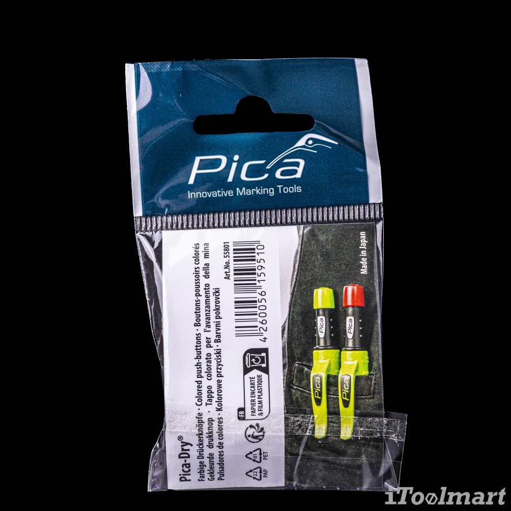 หัวดินสอ Pica 55801 Pica 55801 สำหรับ Pica-Dry ชุด 5 สี